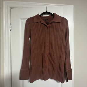 Dynamite Button Up Knit